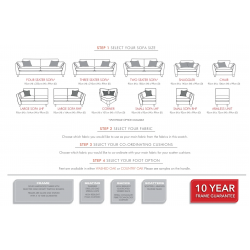 Vincent Footstool Alessia Fabric